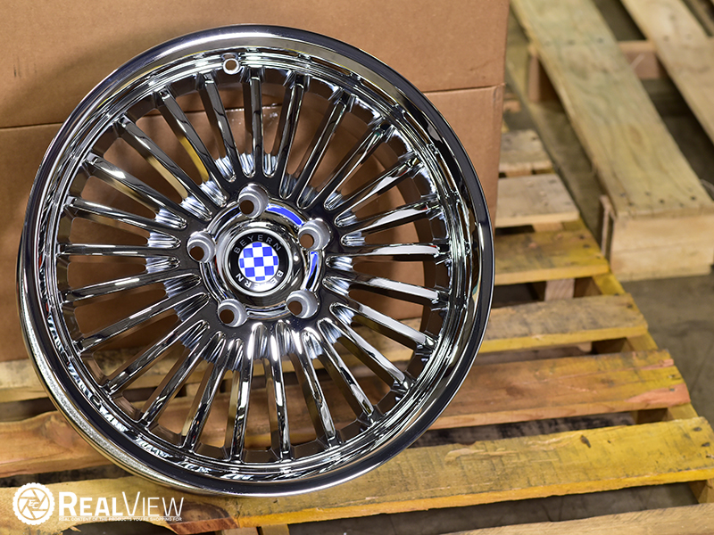 Beyern Multi Spoke 17x8 40 Chrome Wheels Rims 