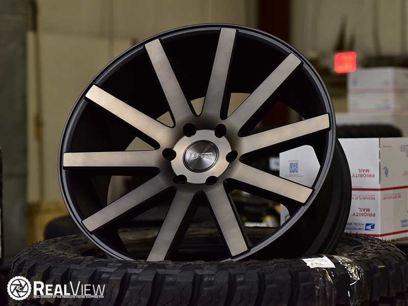 Dub Shot Calla 22x9 5 30 Matte Black Machine Tint Clear Wheels Rims 