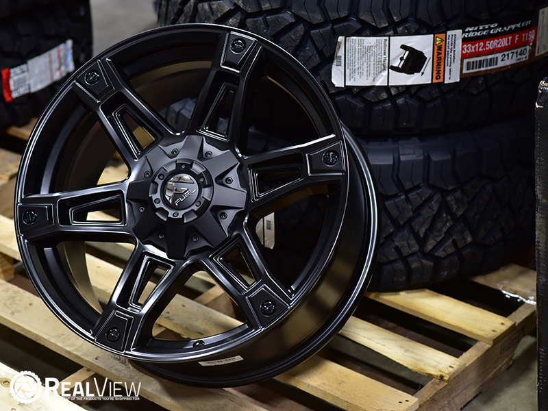 Fuel Dakar 20x9 1 Matte Black Wheels Rims 