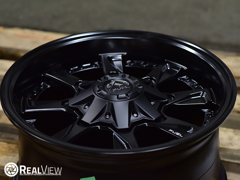 Fuel Hydro D604 18x9 1 Matte Black Wheels Rims 