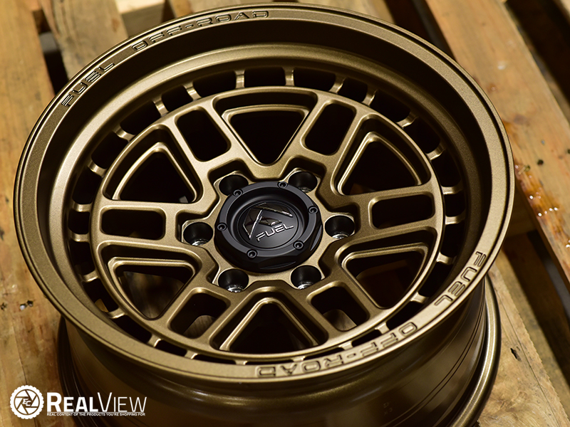 Fuel Nitro D669 17x9 1 Bronze Wheels Rim 