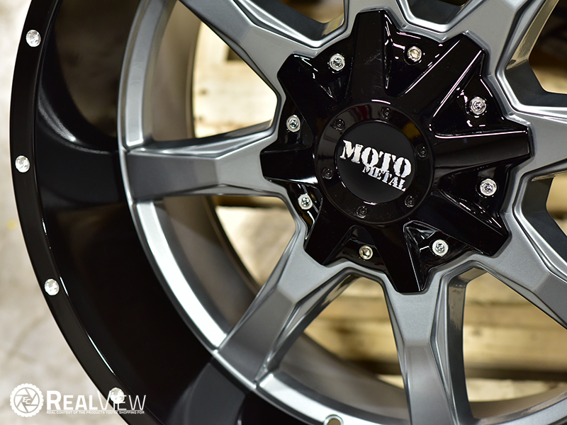 Mo970 Grey Black 20x10 24 Wheels Rims 