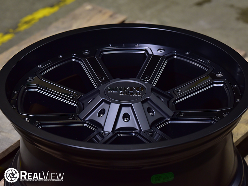 Mo984 20x9 12 Matte Gloss Black Wheels Rims 