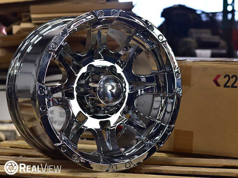 Raceline Raptor 983 17x9 0 Off Chrome Wheels Rims 