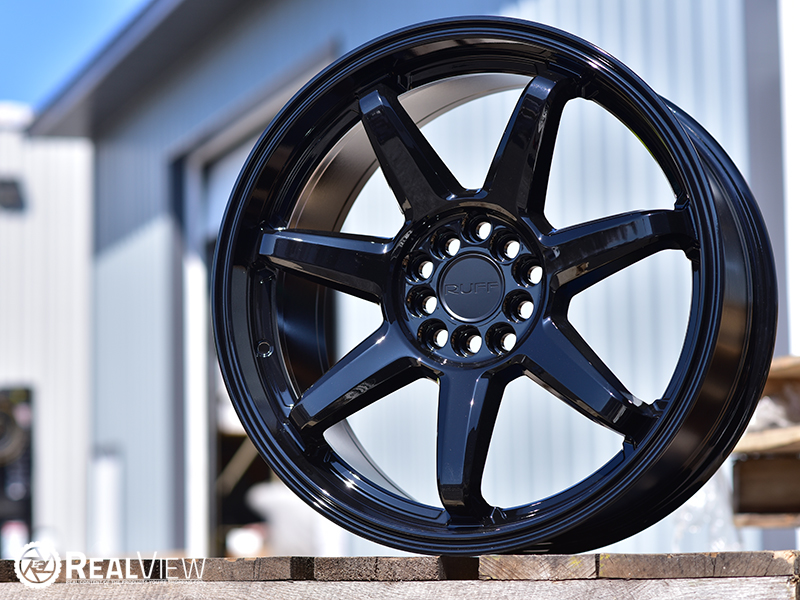 Ruff Racing Shift 18x8 38 Gloss Black 