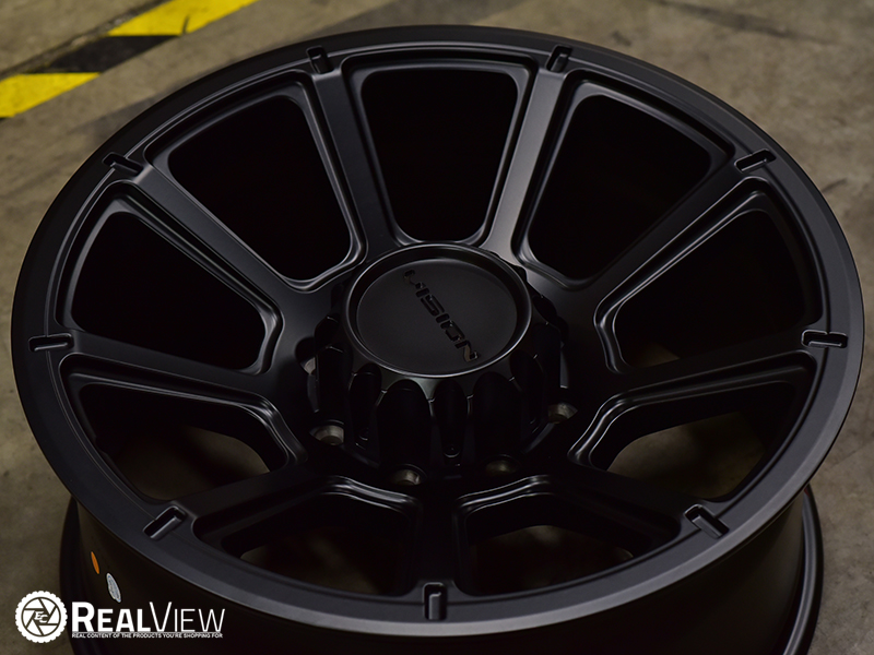 Vision 353 Turbine Matte Black 20x9 12 Wheels Rims 