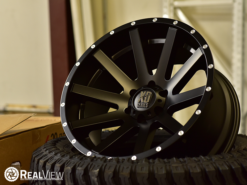 Xd818 Heist 20x10 24 Satin Black 