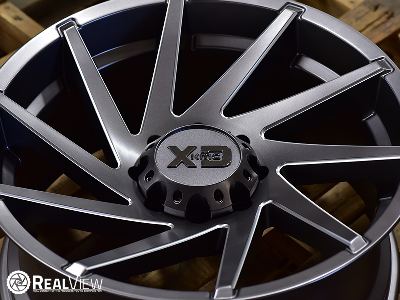 Xd834 Satin Grey Milled 22x10 18 Wheels Rims 