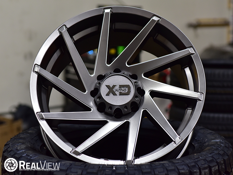 Xd834 Satin Grey Milled 22x10 18 Wheels Rims 