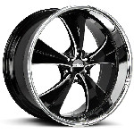 Strada Street Classics Old Skool C02 Gloss Black Milled SS Lip