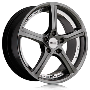 Advanti Racing 15 76 Hyper Dark W Machined Undercut
