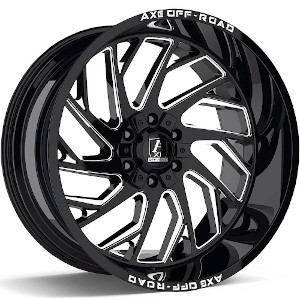 Axe Off-Road Zeus Gloss Black Milled