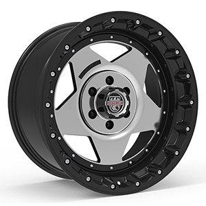 Centerline Off-Road RT-1 832 Gloss Black W/ Machined Center