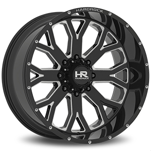 Hardrock H504 Gloss Black Milled