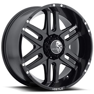 Hostile Zombie H104 6 Lug Asphalt