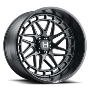 Hostile Reaper H122 Gloss Black W/ Milled Spokes