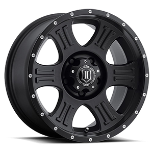 Icon Alloys Shield Satin Black