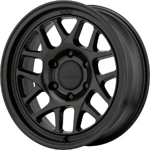 KMC KM717 Satin Black