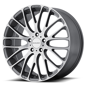 KMC KM693 Maze Peral Gray W/ Brushed Face