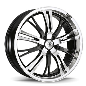 Konig Unknown 04 Gloss Black W/ Machined Face