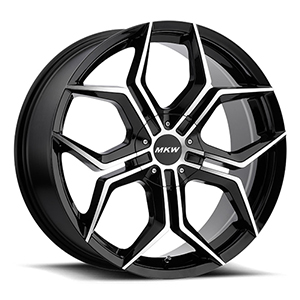 MKW M121 Gloss Black W/ Machined Face