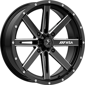 MSA Offroad UTV M41 Boxer Gloss Black Milled