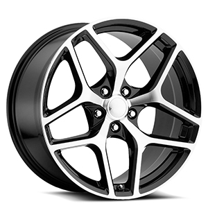 OE Revolution Z28 Gloss Black Machined