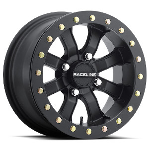 Raceline UTV A71B UTV Mamba Simulated Beadlock Satin Black