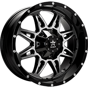 Rolling Big Power 67R AK-8 Gloss Black W/ Machined Face