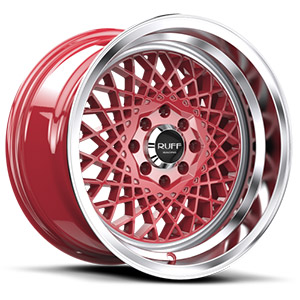 Ruff R362 Red W/ Machined Lip