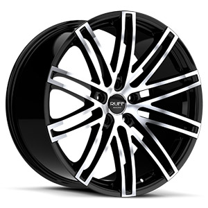 Ruff R955 Gloss Black W/ Machined Face