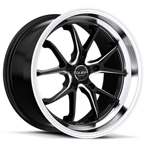 Ruff R958 Satin Black Milled W/ Machined Lip