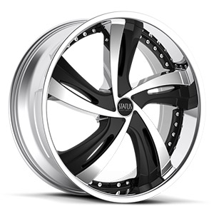 Status Fantasy S835 Chrome W/ Gloss Black Inserts