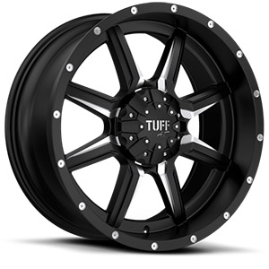 TUFF A.T. T14 Satin Black Milled