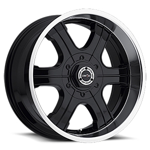 Vision Off-Road Blast 3961 Black Machined Lip