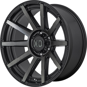 XD Series XD847 Outbreak Satin Black W Gray Tint