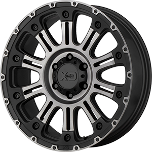 XD Series XD829 Hoss 2 Satin Black Machined Gray