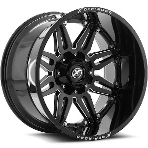 XF Offroad XF-204 Black Milled