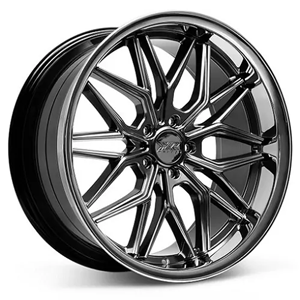 XXR 586 Chromium Black W/ Stainless Chrome Lip