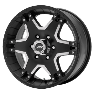 American Racing Tactic AR392 Matte Black W/ Machined Face