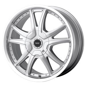American Racing Alert AR607 Silver W/ Machined Lip