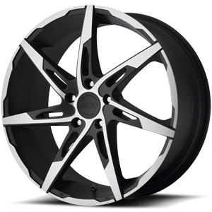 American Racing AR900 Satin Black Machined