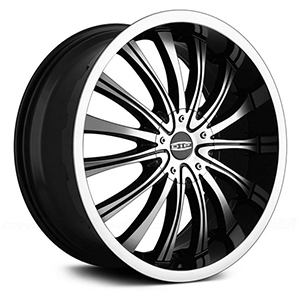 Dip Hype D50 Black W/ Machined Face