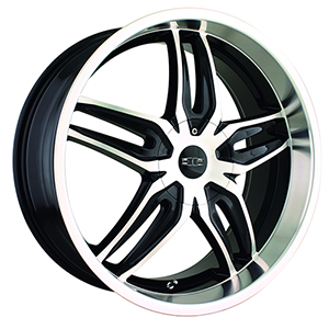 Dip Bionic D63 Black W/ Machined Face & Lip