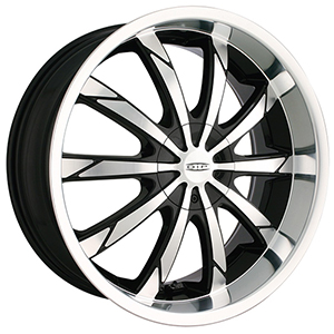 Dip Slack D66 Black W/ Machined Face & Lip