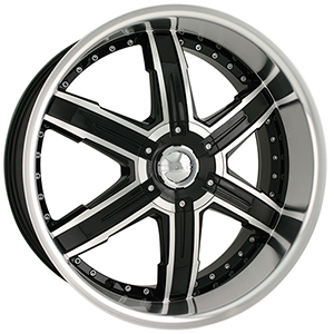 Dip Heat D92 Black W/ Machined Face & Lip