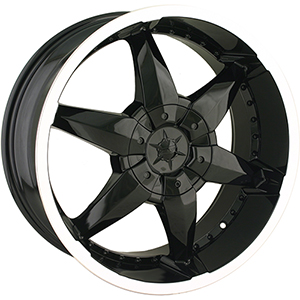 Dip Flyer D97 Black W/ Machined Lip