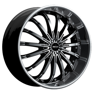 Dropstars DS640 Gloss Black W/ Machined Face