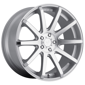 Dropstars DS643 Silver W/ Machined Lip