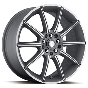 Focal F-02 420 Anthracite W/ Diamond Cut Clear Coat
